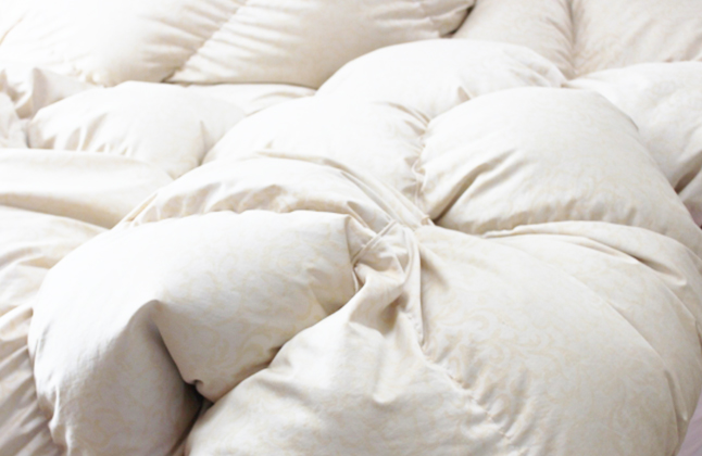 羽毛布団ふっくら圧縮パック