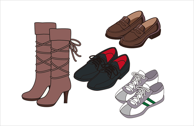 靴(スニーカーや革靴・ブーツなど)